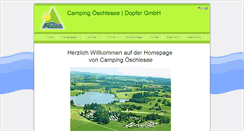 Desktop Screenshot of oeschlesee.de