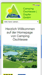 Mobile Screenshot of oeschlesee.de