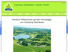 Tablet Screenshot of oeschlesee.de